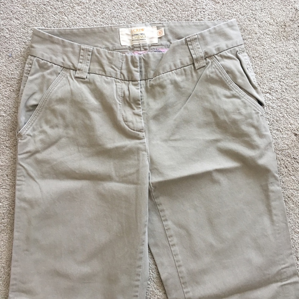 J.Crew favorite fit classic Chino, size 2S - Picture 2 of 5